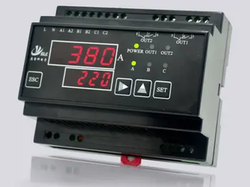 

Motor Protector, Automatic Setting of Protection Parameters, MP-3A, Rail Mounting