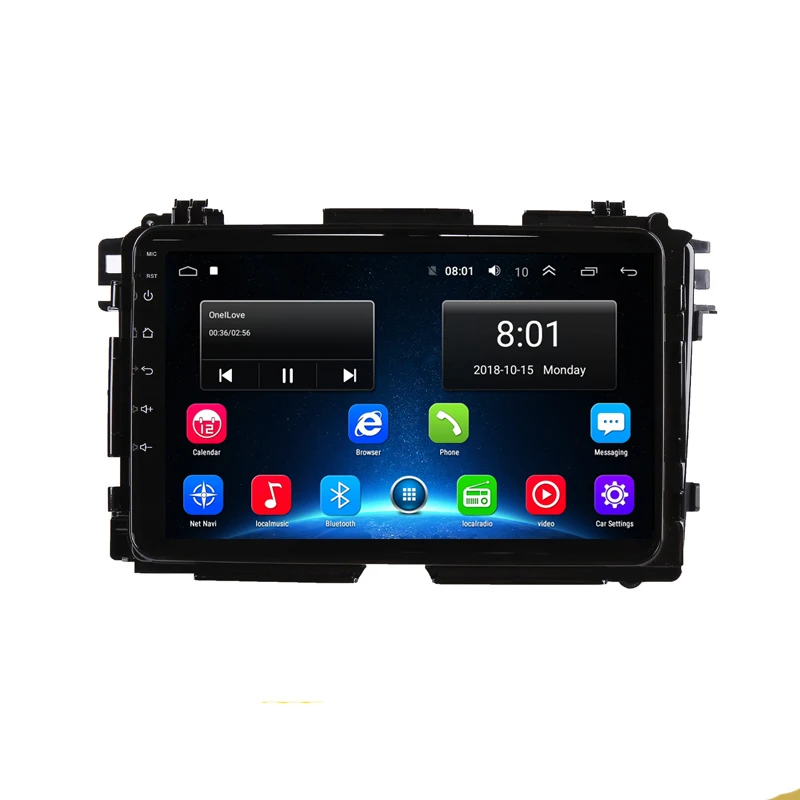 Excellent 9" 2.5D IPS 2G RAM 32G ROM Android Car DVD GPS For Honda HR-V HRV XRV Vezel 2013-2018 radio stereo tape recorder wifi 16