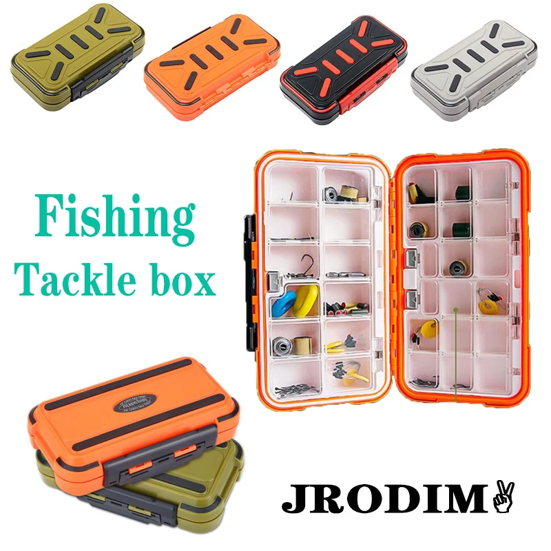 Waterproof Fishing Tackle Box Storage Organizer Container Bait