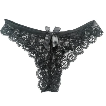 Sexy Lace Thong Women Butterfly Low Waist Panties Transparent Underwear Ladies Briefs Lingere Panty Underware Womens Lingerie 6