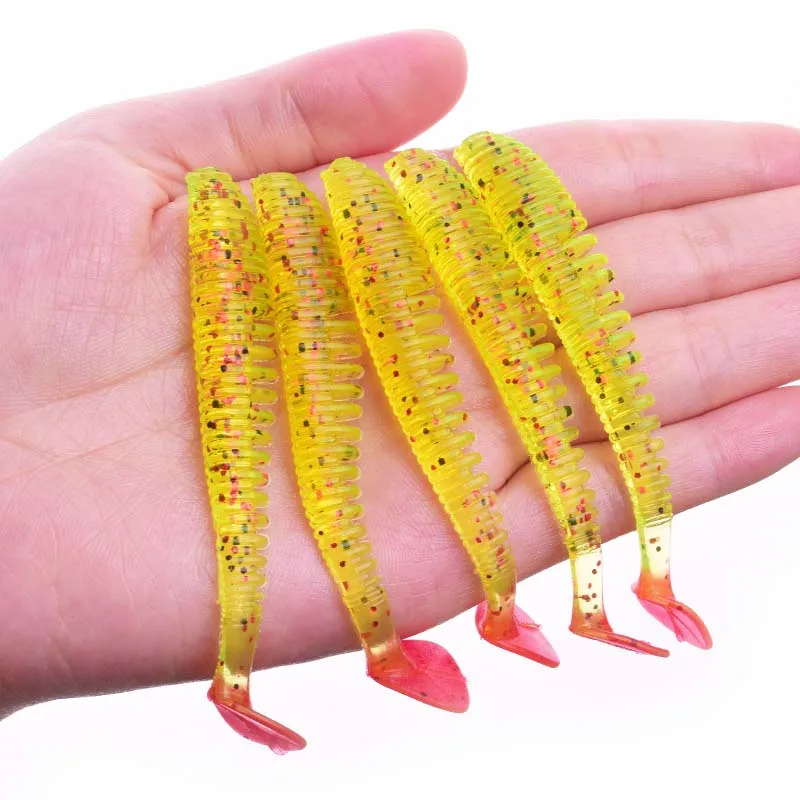 Fishing Lures Tail Soft Bait Silicone Worms