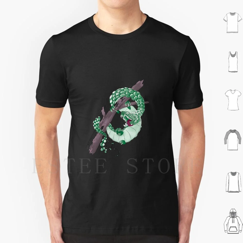 Flower Dragon-Hoya Serpens T Shirt Stampa Cotton Flower Dragon Hoya Serpens Piante D'Appartamento Snake Wurm