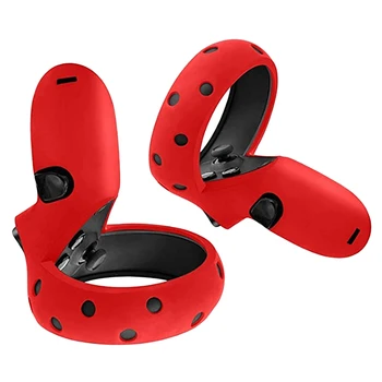 

Protective Sleeve for Oculus Quest/Rift S VR Press Controller Silicone Cover Skin Handle Grip Knuckle Strap Accessories