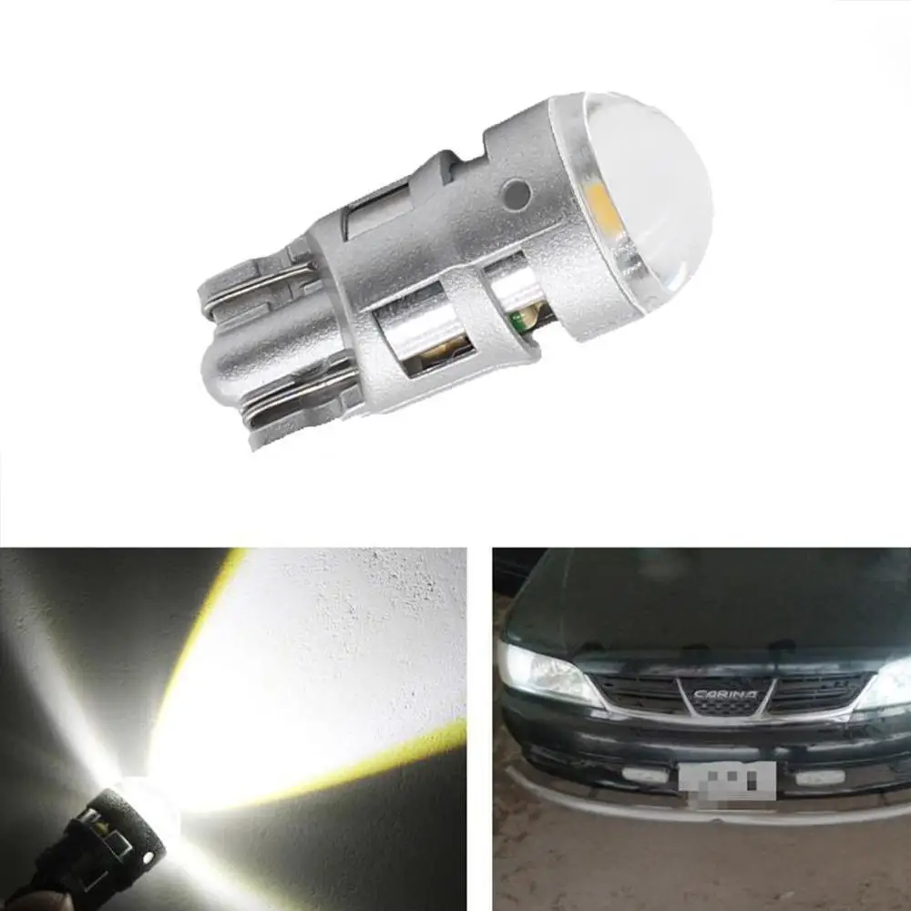 2 шт w5w светодиодный T10 Светодиодный лампочки Canbus 30301 SMD 3014 для автомобильных огней
