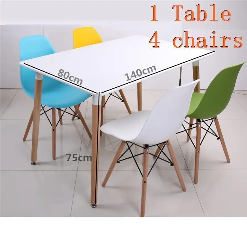 Number 4 Eet A Manger современный обеденный стол Tafel Juego Comedor Meja Makan набор сала Винтаж Меса де джантер стол - Цвет: Number 4