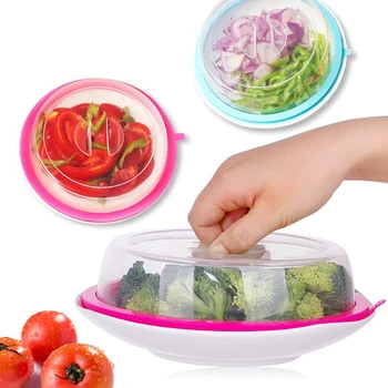 

Food Fresh Cover Kitchen PP Microwave Cover Home Refrigerator Storage Transparent Food Keep Fresh Lid Kitchen Tools
