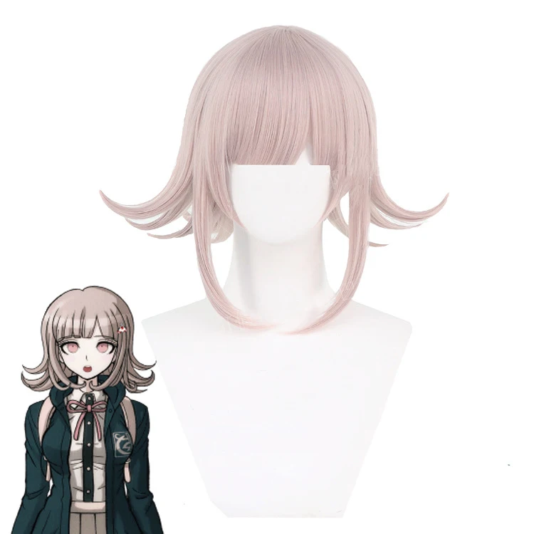 Dangan Ronpa 2 Mikan Tsumiki парики Danganronpa Mioda Ибуки косплей 100 см длинные термостойкие