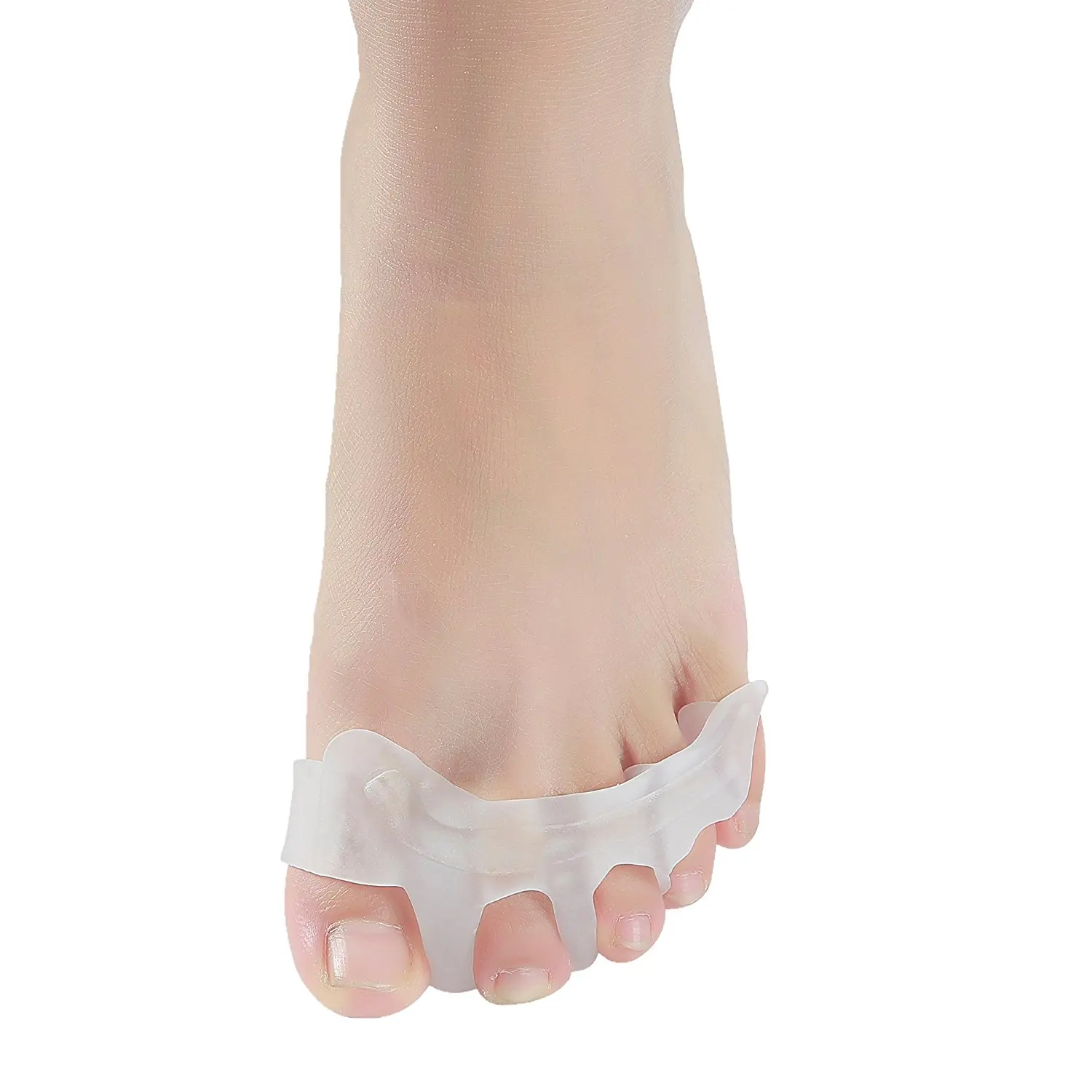 Hallux Valgus Toe Corrector Separator Bunion Orthotics Pedicure Adjuster Feet Care Tool 2pcs