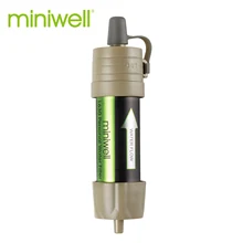 Персональный фильтр для воды miniwell для спорта на открытом воздухе, подходит для путешествий и походов Персональный фильтр для воды miniwell для спорта на открытом воздухе, подходит для путешествий и походов