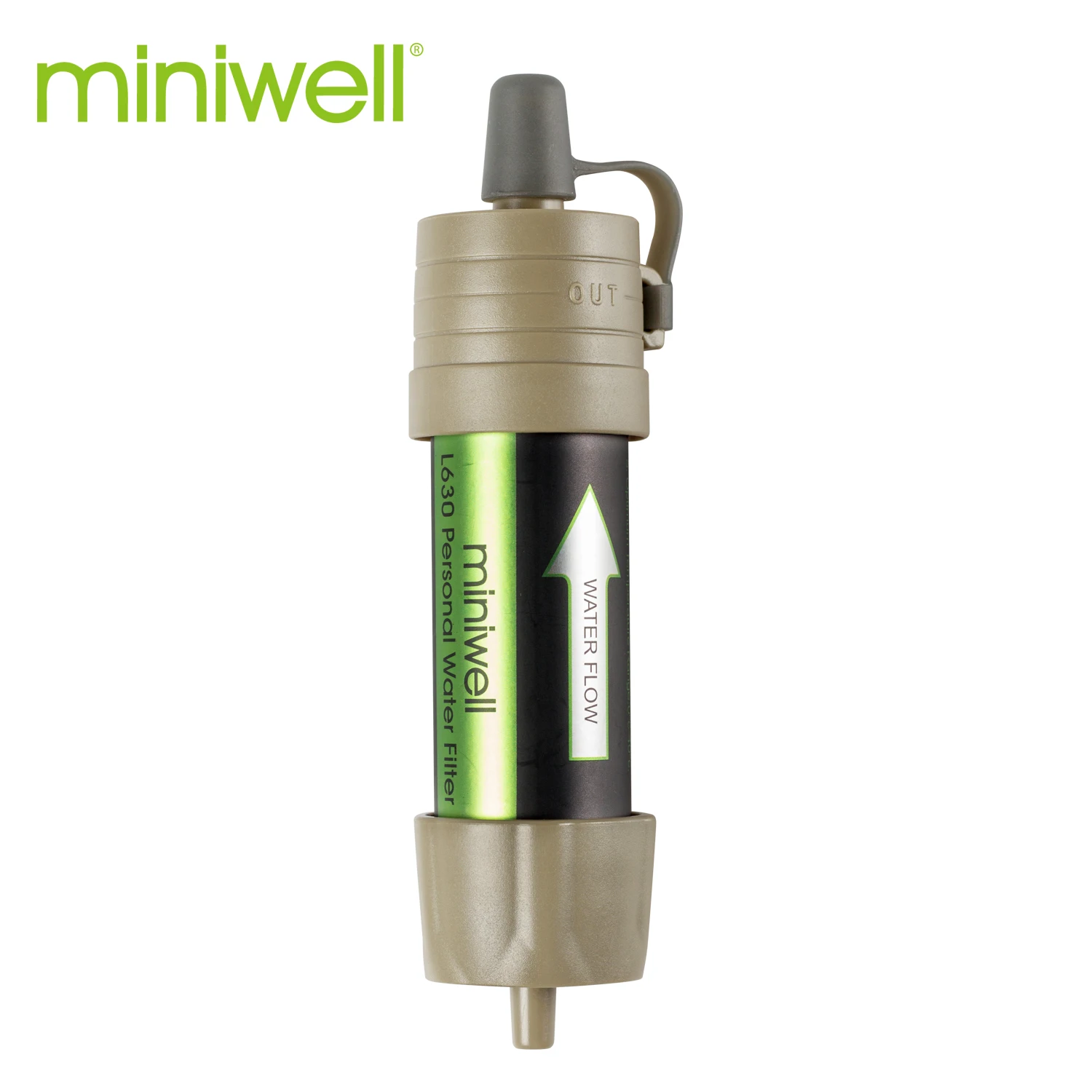 Outdoor Disaster preparedness  emergency equipment water filter for adventurer and hiker