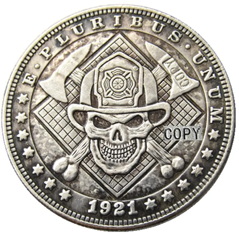 

HB90 Hobo Coin Morgan Dollar Copy Silver Plated Coins