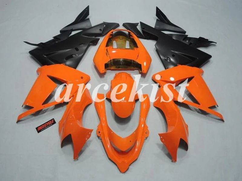 

New ABS Motorcycle Full Fairings kit Fit for Kawasaki Ninja ZX10R 2004 2005 04 05 10R Fairing Body set Orange
