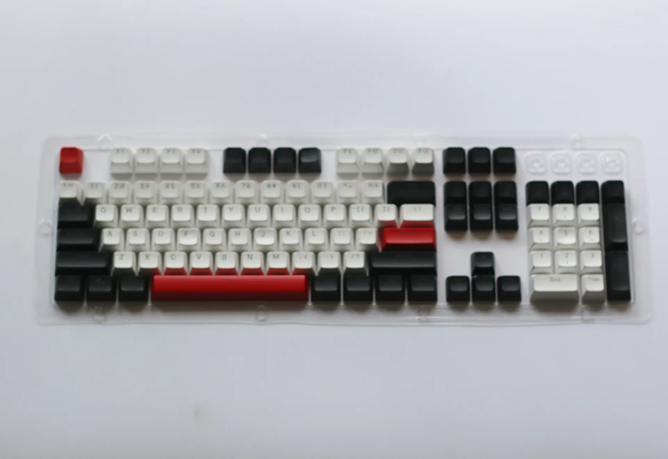 SA key caps 104, набор ключей, механическая клавиатура, двойная съемка, черный свет, колпачки для ключей Cherry MX Switches Sa Profile keycap