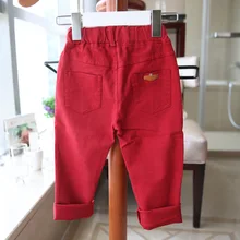 Детские повседневные длинные штаны коллекция года; сезон весна-осень; вельветовые Детские плотные теплые брюки для мальчиков сезон осень-зима; Q0028