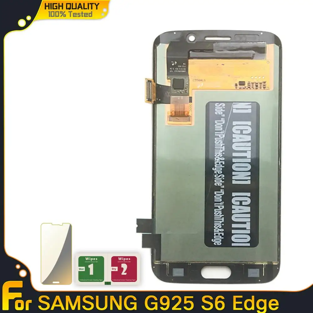 ЖК-дисплей для Samsung Galaxy S6 Edge G925 G925F G925A G925P дисплей с сенсорным экраном и