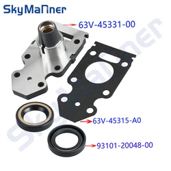 63V-45331-00-5B Housing, Bearing for Yamaha 9.9HP 15HP 63V-45331 with Bush 90381-14020 Oil Seal 93101-20048 gasket 63v-45315-a0