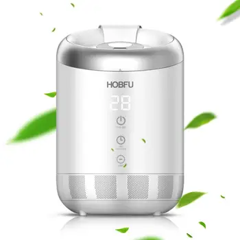 

HOWBIFOOL DEM-ST600 4L Capacity Water Tank 25W Anion Ultrasonic Cool Mist Humidifier Purifier for Home Bedroom Office