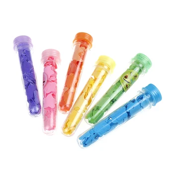 

Paper Soap Slice Portable Mini Body Washing Bath Test Tube Travel Accessary 1pcs Plastic Tube Soap Paper Colorful Foaming Flower