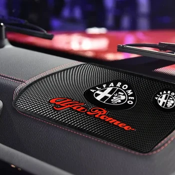 

Car Logo Anti Slip Mat Phone Holder Non-Slip Mat non slip Pad For Alfa alpha Romeo 159 147 156 Giulietta 147 159 Mito KEYRING