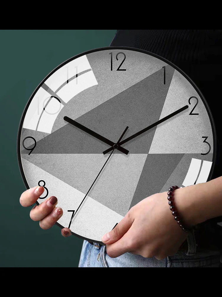 

Free Shiping Wall Clock Automatic Modern Design Children Retro Modern Wall Clocks Silent Living Room Relogio Watch Home JJ60WC