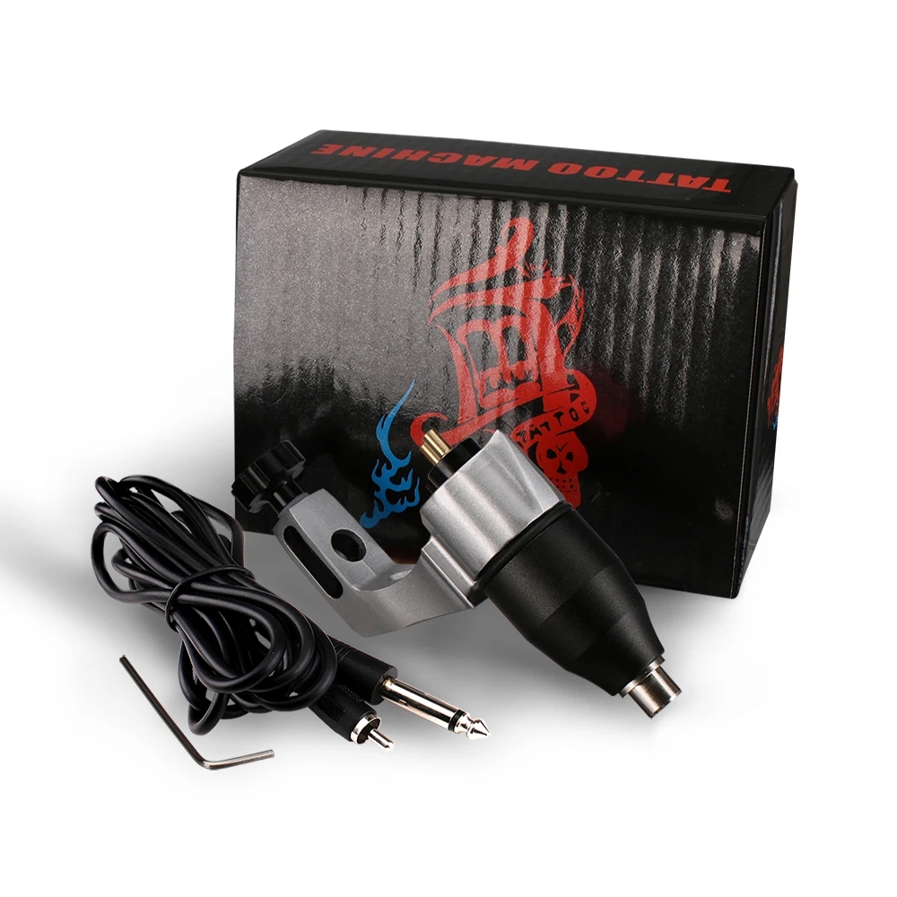 

2019 Solong Tattoo Machine Texture Rotary Tattoo Gun 10W Strong Motor For Tattoo Artrists Alloy Coloring M635