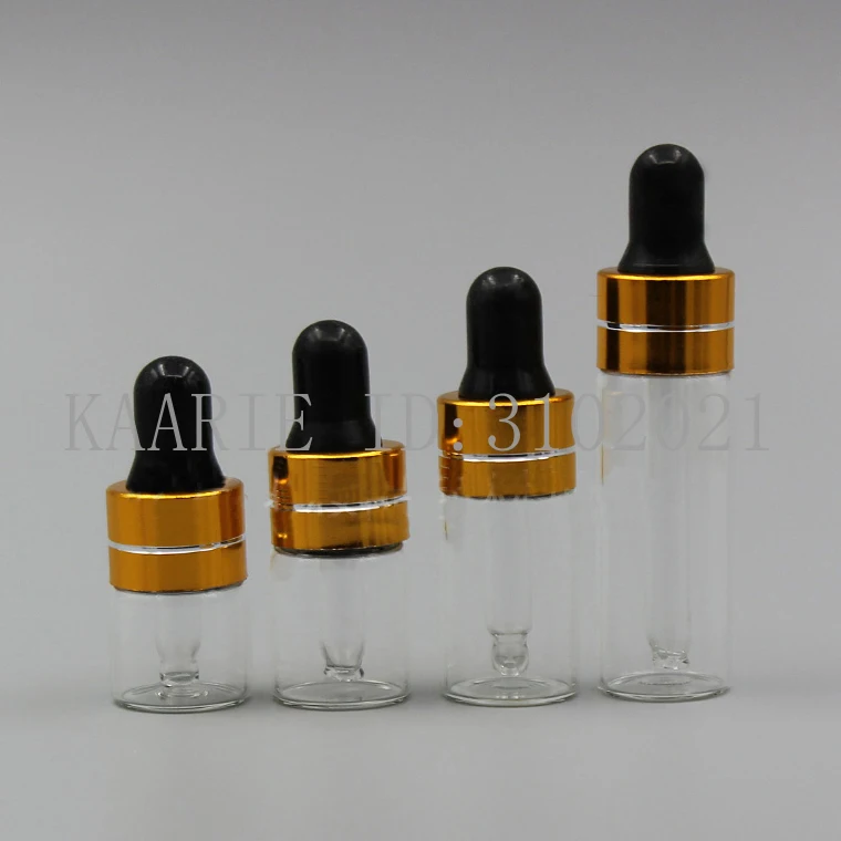 Флаконы с эфирными маслами для духов прозрачные стеклянные флаконы пипеткой и