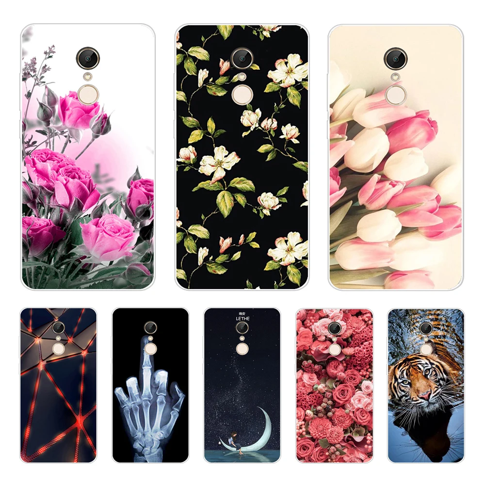 

Silicone phone Case For Xiaomi Redmi 5 5.7 inch Xiaomi Redmi 5 Plus 5.99 Inch Case for hongmi Redmi 5 plus fation phone shell