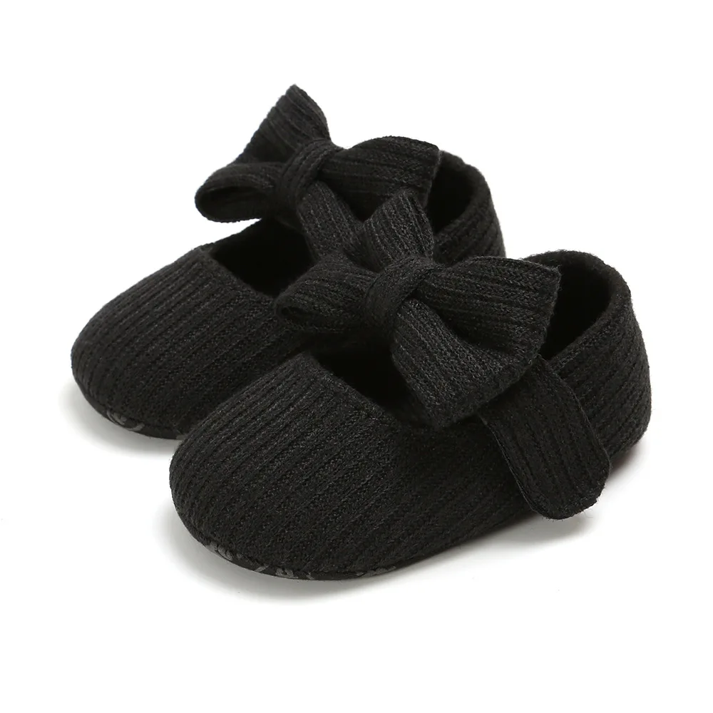 Spring And Autumn 0-1 Year Old Woolen Bow Baby Princess Shoes Toddler Baby Newborn Shoes Girl 6To 12 Month Infant Little Girls Spring And Autumn 0-1 Year Old Woolen Bow Baby Princess Shoes Toddler Baby Newborn Shoes Girl 6To 12 Month Infant Little Girls