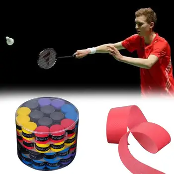 

60 Pcs Barrel Pressure Sweat Absorbing Tape Fishing Rod Badminton Racket Handle Tape Sports Sweatproof Belt