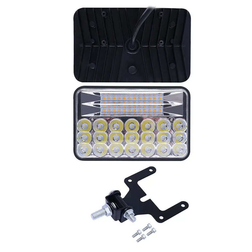LED Work Light Embedded Headlamp 5 Inch 135W Driving Fog Road Truck Flashlight
