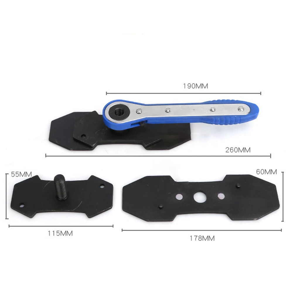 

Car Ratchet Brake Piston Caliper Spreader Tool Brake Caliper Press Twin Quad Separator Pad Install Tool set 2