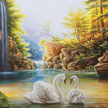 

Diamond Painting Swan 5d Diy Mosaic Full Square Round Drill Diamant Of Rhinestone Daimond Embroidery Pictures Sale