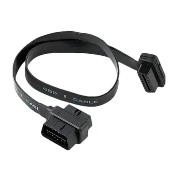 

OBD Male Plug Connector For ELM327 Extension Adapter OBD Cable OBDII EOBD ODB2