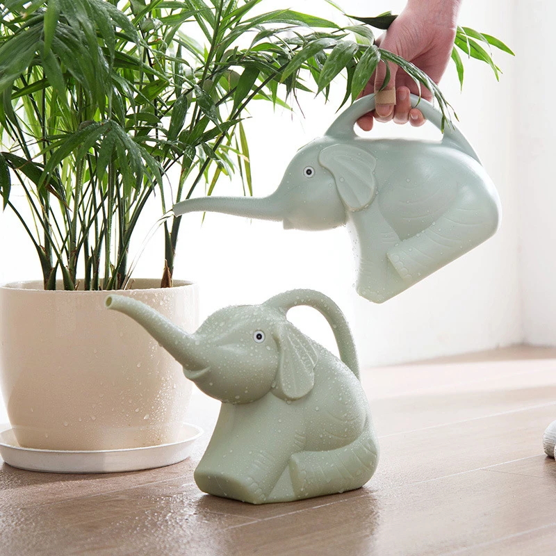 1 Pcs Elephant Shape Watering Can Pot Home Garden Flowers Plants Succulents Potted Watering Pot Gardening Water Bottle Tool