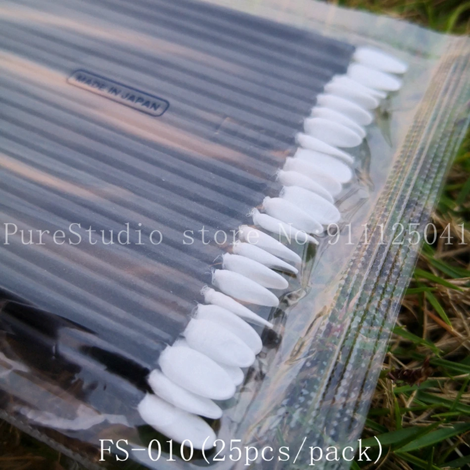 FS-010 Single Head Antistatic Cotton Swab - 25pcs/pack with Sanyo Huby-340 Plastic Rod and Flat Head, High-Quality and Useful. Description Image.This Product Can Be Found With The Tag Names Computer cleaners, Computer Office