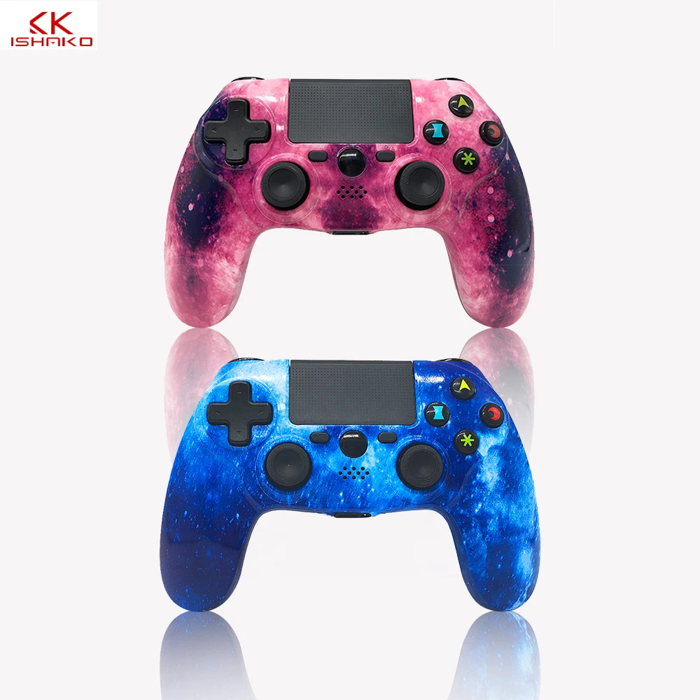 

K ISHAKO Bluetooth Gamepad Wireless PS4 Controller built-in speaker/touch pad/6-axis FOR PS4/PS4 Pro/PS4 Slim PS3/ PS2 USB cable