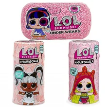 Куклы с сюрпризом изменение цвета яйцо конфетти поп серия платье лол кукла мяч Действие Детские игрушки-персонажи для детей Рождество