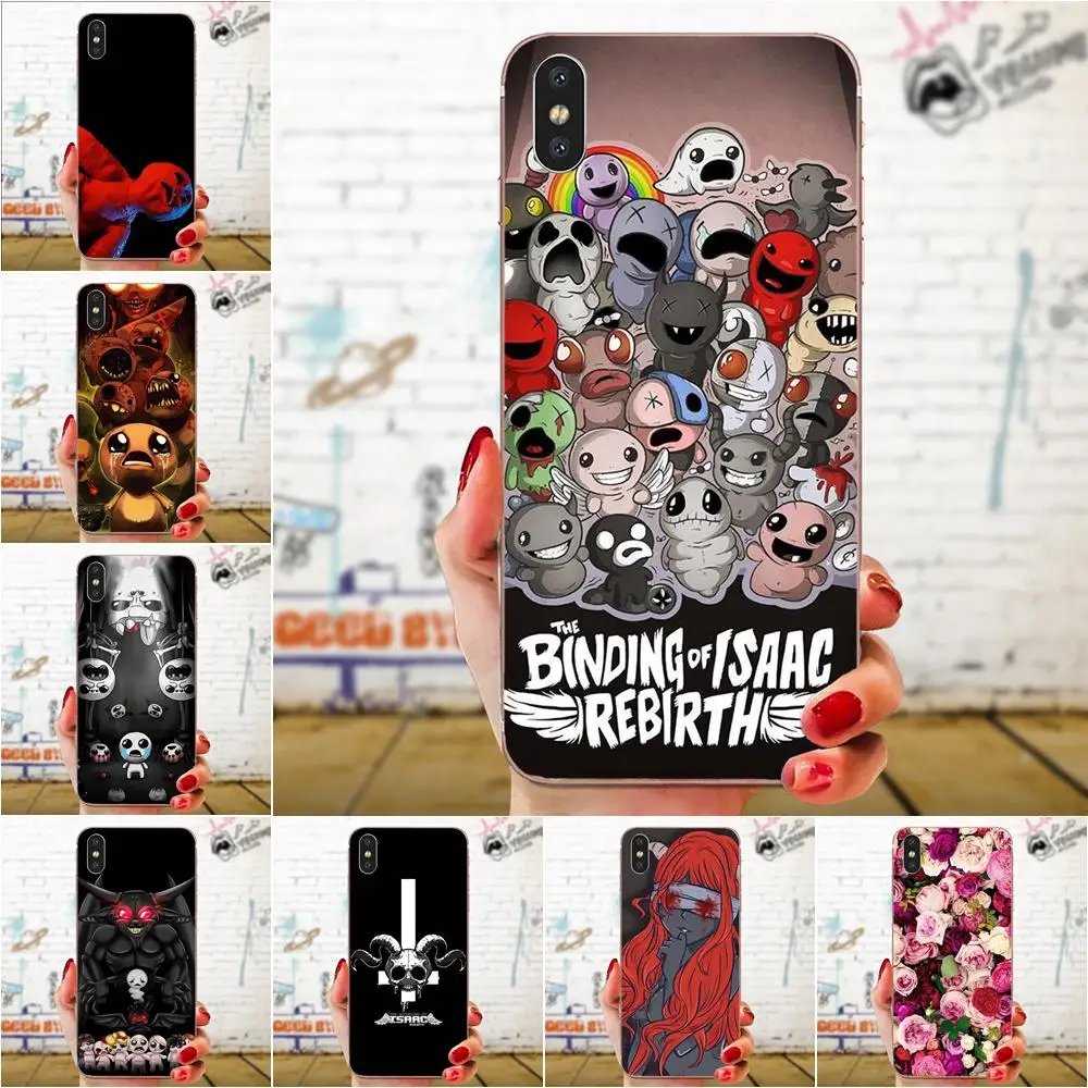Мягкие чехлы из кожи для Xiaomi Redmi Mi 4 7A 9T K20 CC9 CC9e Note 7 9 Y3 SE Pro Prime Go Play The Binding Of Isaac