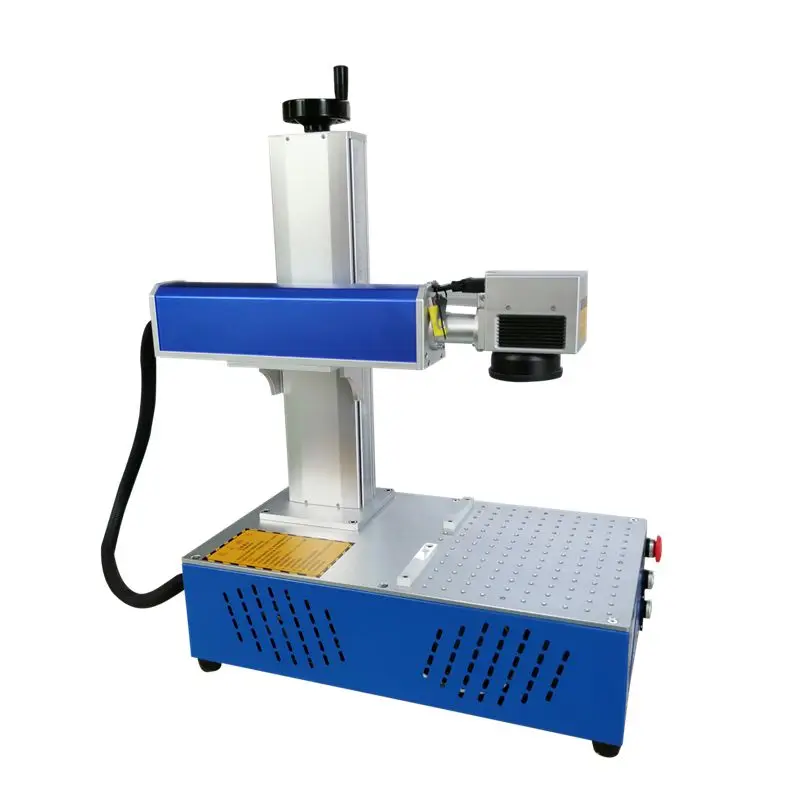 

20W Fiber Laser Marking Machine split laser marking machine metal laser engraver for all kinds of metal plastic