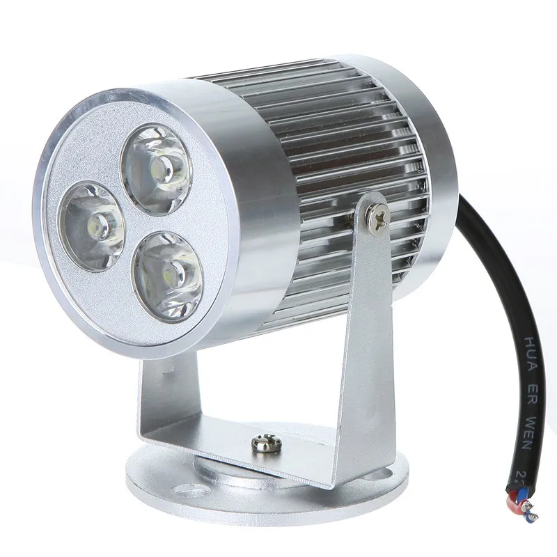 

1W Warm White 3 LEDs Light Counter Spotlight Wall Lamp Bulb Drop shipping