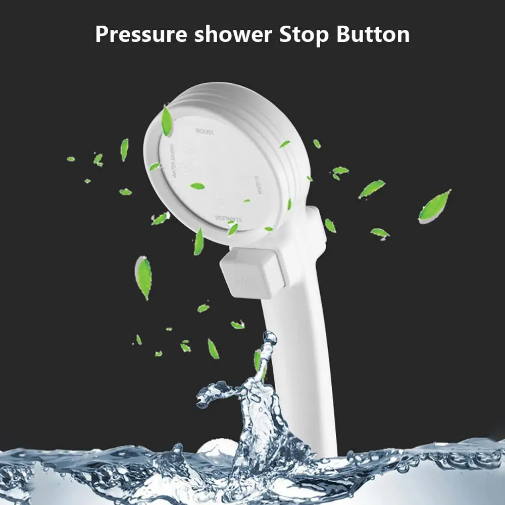 Абс+ нержавеющая сталь панель дождевая душевая головка ручной Усилитель высокого давления душевая головка моющийся разбрызгиватель для ванной комнаты CD