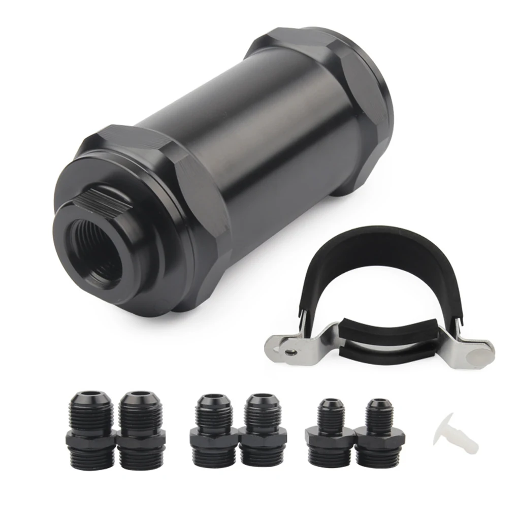 

Car Fuel Filter AN6/AN8/AN10 Oil Cap Stainless Steel Fixer Kit Universal Automotive Accessories