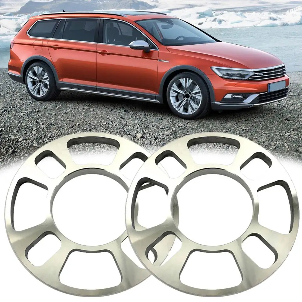 

2Pcs 4 Hole 5/12mm Thicken Aluminum Alloy Disc Car Vehicle Wheel Tire Spacers Car Exterior Accessories 2019 New Wholesale