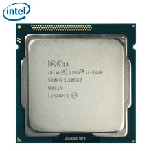 Intel Core i3-3220 i3 3220 3,3 ГГц двухъядерный настольный процессор 3M 55 Вт LGA 1155 протестированный рабочий