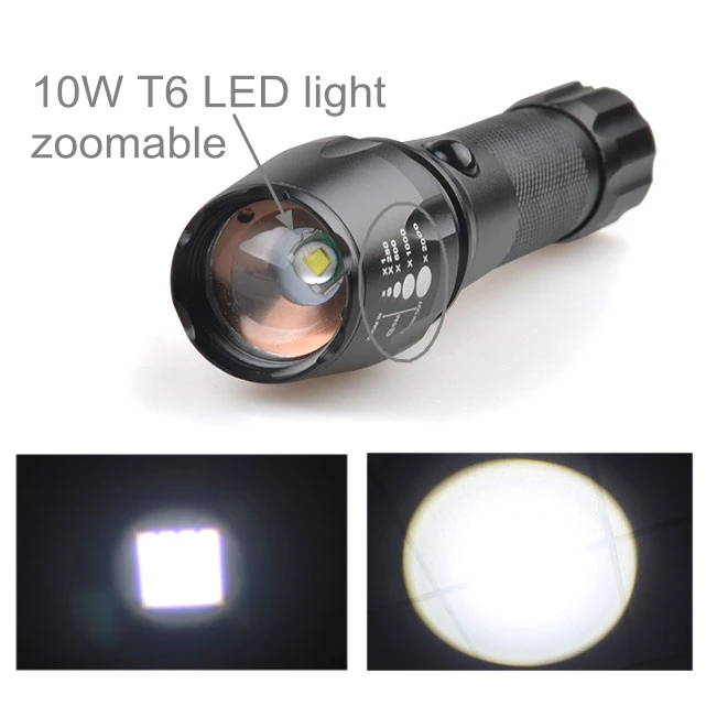 TMWT Открытый Отдых Мощный Масштабируемые 18650 XML T6 LED Перезаряжаемые фонарик USB Torch Light