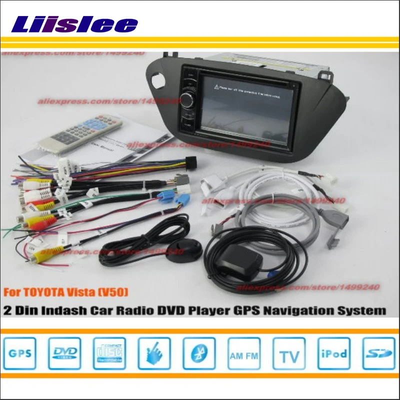 Автомагнитола Liislee для Toyota Vista V50 1998 ~ 2003 стерео CD DVD плеер GPS NAV HD сенсорный экран