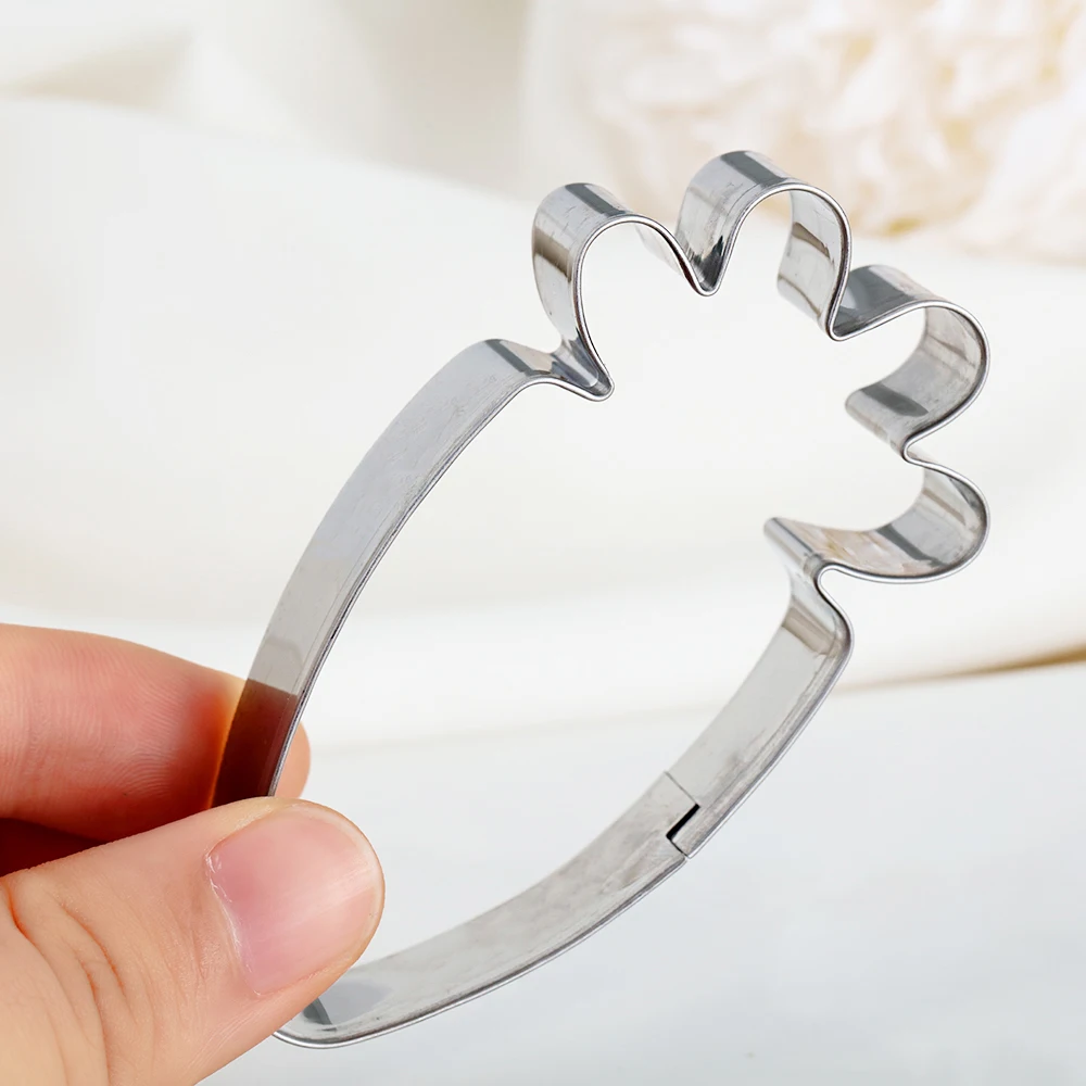 1/3/6Pcs Stainless Steel Easter Cookies Cutter Biscuit Mould Easter Rabbit Cake Mold Baking Pastry Tools Kitchen Supplies
