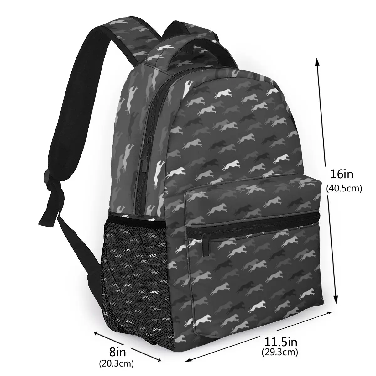 Грейхаунд рюкзак женский mochila полнорамочный рюкзак с принтом feminina Студенческая сумка Уличная Мужская-Женская Высококачественная трендовая сумка