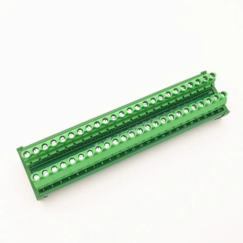 DIN рейка крепление 30A/300V 24 позиций Клеммная колодка модуль распределения