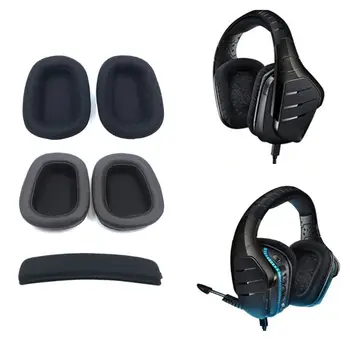 

Foam Ear Pads Pillow Cushion Mesh Head Beam For logitech G633 G933 Headphones
